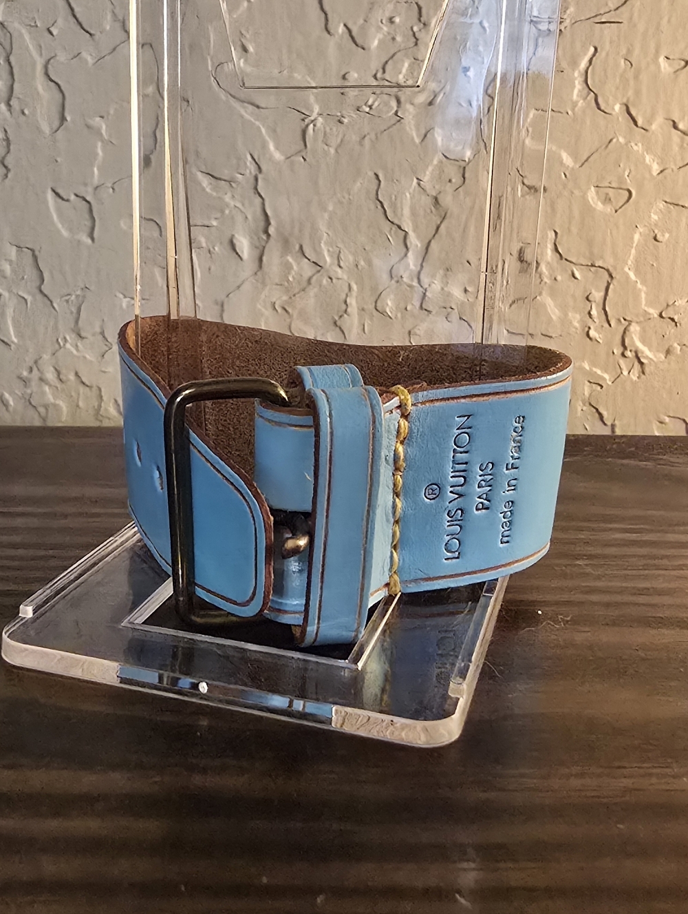 Louis Vuitton x Bunny Starling Colab Powder Blue Poignet Accessory